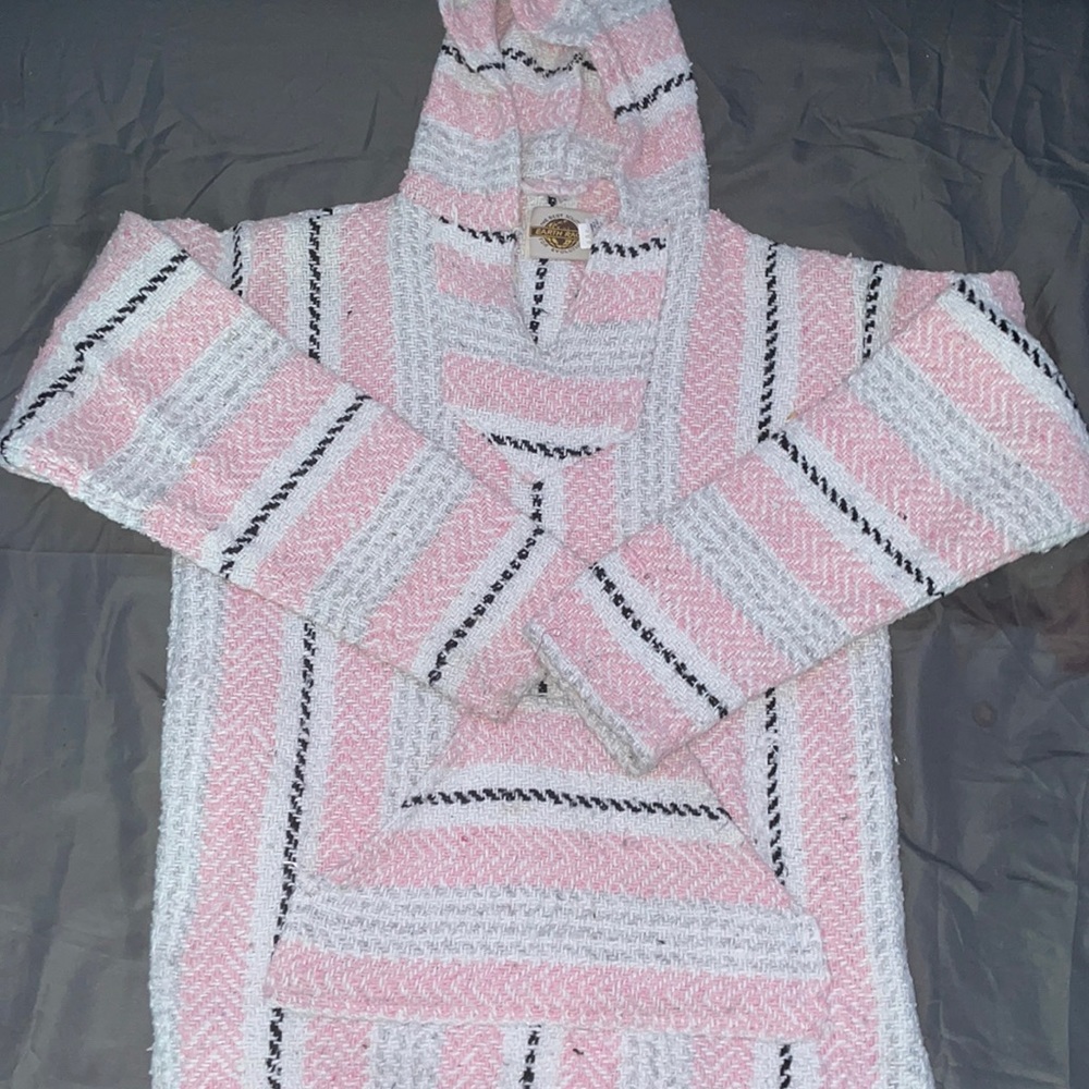 Earth Rags striped hoodie